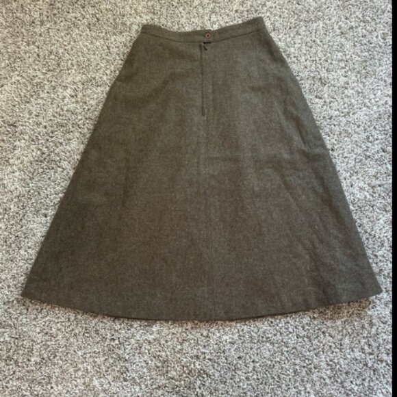 Vintage wool skirt - Picture 6 of 6